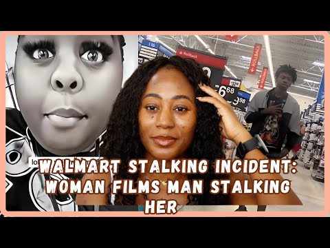 Caught On Camera; Man Follows Woman In Walmart,She Takes Action - VIRAL VIDEO