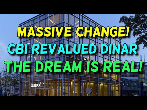 Iraqi Dinar💥Congratulation Massive Change CBI Revalued Dinar💥The Dream is REAL💥IQD Rate News Today!