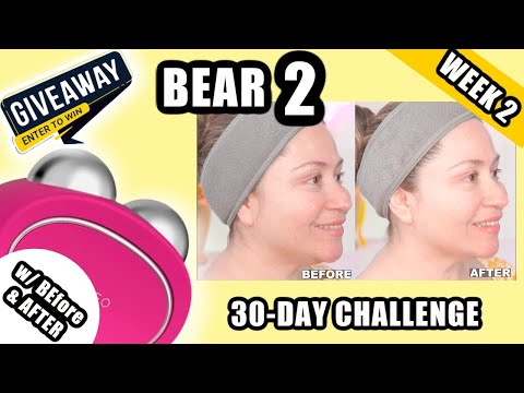 FOREO BEAR 2 | WEEK 2🔸 30-DAY CHALLENGE | DEMO + BEFORE & AFTERS #foreo #bear2