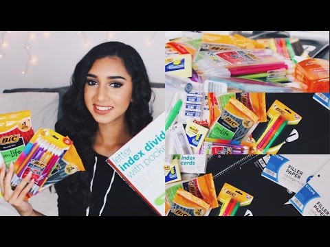 Back To School Supplies Haul + Everyday Essentials!