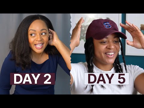 🚿 A WHOLE WEEK in My Hair | I Straight 4 C Hair