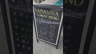 居酒屋ヤマトヤ 日替りランチ 金曜日はカレーです!!! トンカツトッピング 愛媛県大洲市のオススメランチを紹介します!