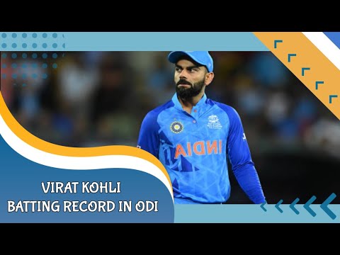 Virat Kohli batting record in odi career || #viratkohli #india #engvsaus #test #aus #england #kohli