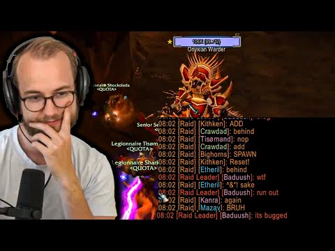 Guzu LOSES HIS MIND in BUGGED Onyxia's Lair