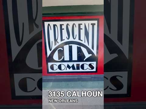 Crescent City Comics #shoplocal #smallbusiness #neworleans #comicbooks #supportlocal #supportindie