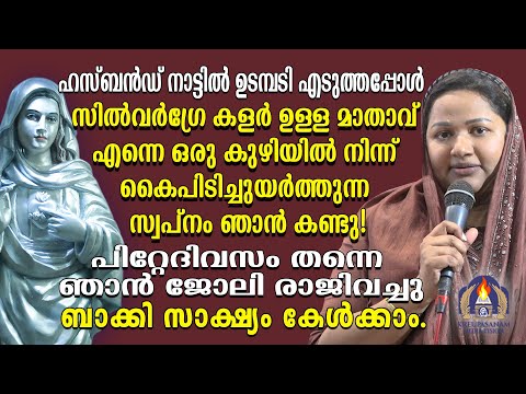 ഹസ്ബൻഡ് നാട്ടിൽ ഉടമ്പടി എടുത്തപ്പോൾ സിൽവർഗ്രേ കളർ ഉള്ള മാതാവ് എന്നെ ഒരു കുഴിയിൽ നിന്ന്