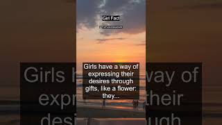 Girl Fact Girls have a way of expressing their desires through #shorts #psychologyfacts #subscribe