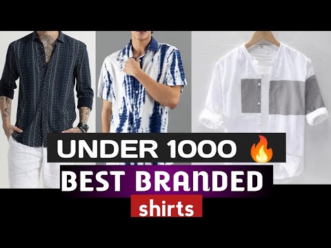 5 BUDGET SHIRTS FOR MEN UNDER 1000 🔥 men's fashion