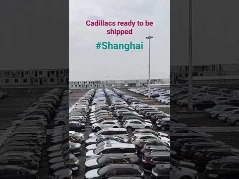 So many Cadillacs!  #shanghai #cadillac #funcari #factory