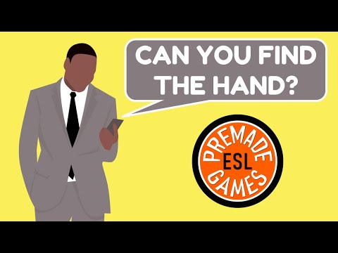 Find The Body Parts | English Searching Game | Beginners ESL Game For Kids