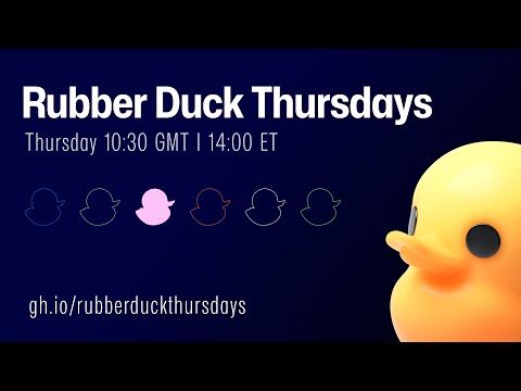 Rubber Duck Thursdays