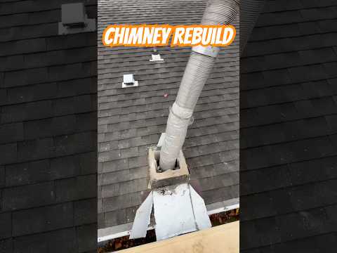 Chimney Rebuild #diy #construction #chimney #rebuild #howto #stepbystep #bluecollar #trending #viral