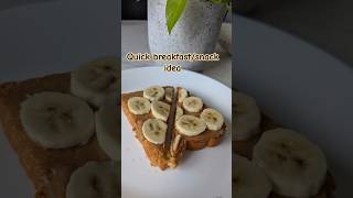 Quick and easy breakfast and snack #quicksnackideas #quickbreakfast #healthybreakfastrecipe