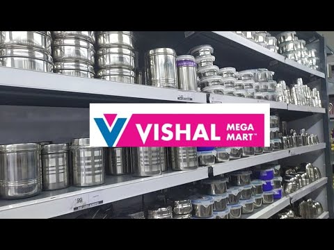 Vishal Megamart Stainless Steel Kitchen products/ Useful Items For Home At Low Price