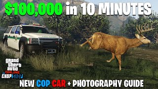 GTA Online WILDLIFE ANIMAL PHOTOGRAPHY Guide - Easy $100,000 EVERY DAY + Unlock New Park Ranger