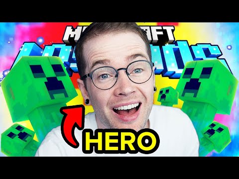 I HAVE SAVED THE CREEPERS - Minecraft Legends