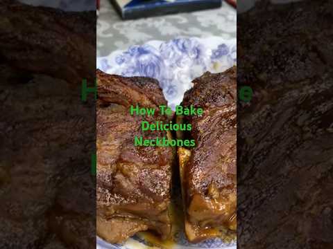 How To Bake Barbecue Neckbones