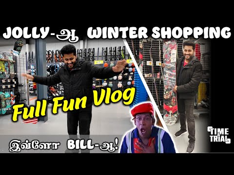 NETHERLANDS-ல WINTER SHOPPING போலாமா | Full Fun, Laughter, Playing, Stress Buster