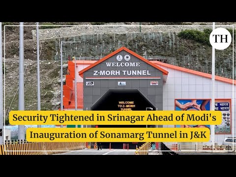 Security tightened ahead of PM Modi’s visit to inaugurate Z-Morh tunnel