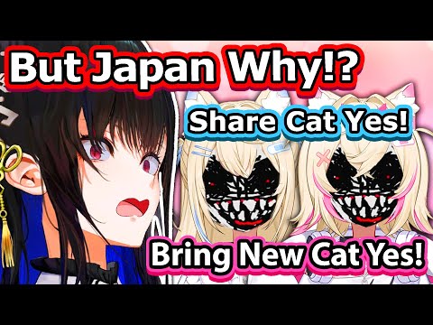 FUWAMOCO Found Out Nerissa's Plan to Bring Her Cat to Japan But... 【Hololive】