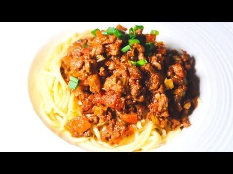 Spaghetti Bolognese 传统意大利肉酱面 家庭版