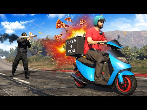 Delivering PIZZA in GTA 5 was a MISTAKE!