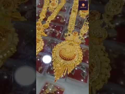 Latest Gold Haram Designs 2024 - New Design Gold Haram - 1 Gram Gold Jewellery Long Haram Online