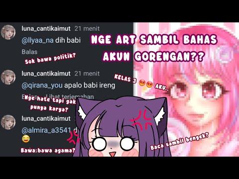 ROAST 🔥🔥 #2 ORANG GAK PUNYA KARYA TAPI CAPER 😭 KE AKUN ART ORANG?