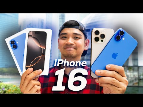 Rp45 JUTA... UNBOXING iPhone 16 & 16 PRO!!!