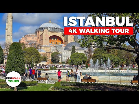 🇹🇷 Istanbul, Türkiye - Walking Tour Through World's Most Popular City - 4K60fps