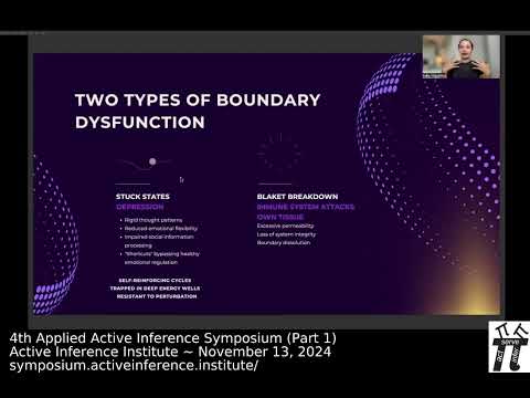 Ines Hipolito: “Dysfunctional Markov Blankets: From Stuck States to Adaptive Perturbations“