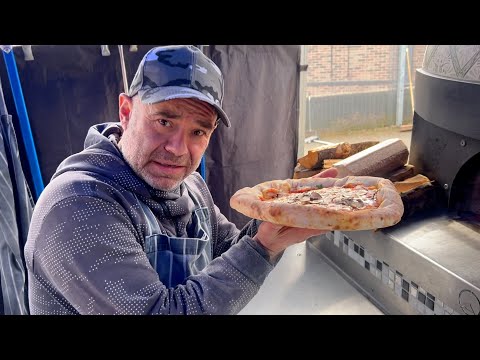 How to Make Stuffed Crust Pizza ( Ham & Cheese)