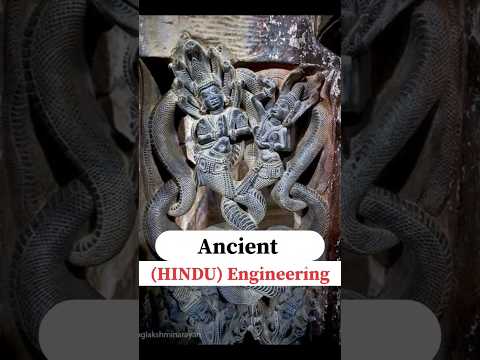 Ancient HINDU Engineering | Vikash Dhakar | #temple #hindu #sculpture #india #shorts #video #yt