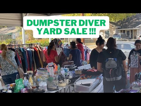 DUMPSTER DIVER YARD SALE - Selling All My Finds!!!