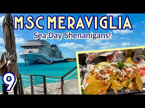 MSC Meraviglia: Water slides, Hola Tacos, & a donation to the casino! | PART 9, April 2023