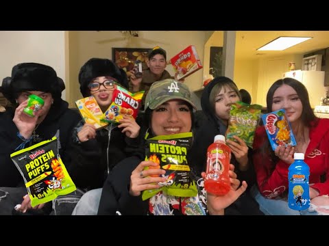 TRYING ASIAN SNACKS