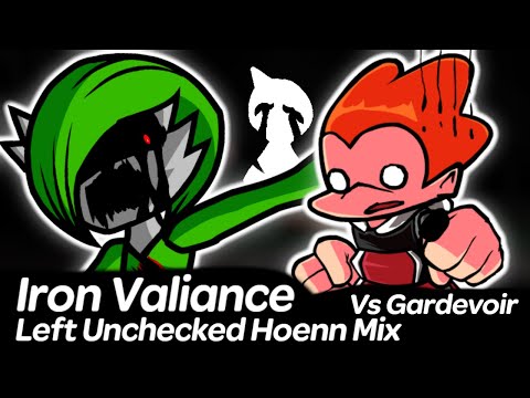 Iron Valiance - Left Unchecked Hoenn Remix - Vs Gardevoir | Friday Night Funkin'