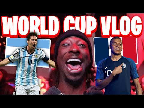 France Vs Argentina WORLD CUP! (Daily Vlog)