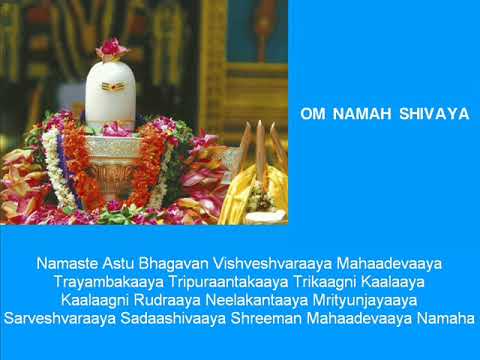 Powerful Shiva Chant - Namaste Astu Bhagavan (108 Times)