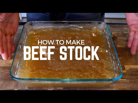 How to make beef stock