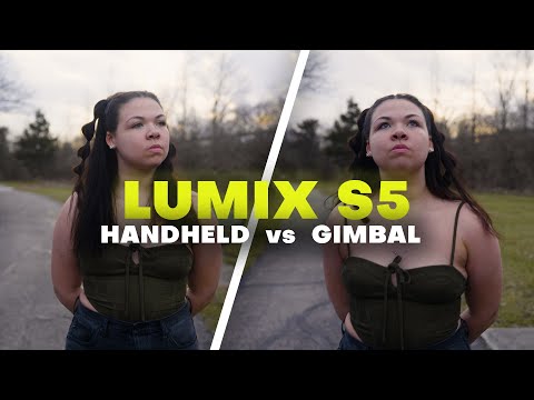 LUMIX S5 - Is The IBIS Really THAT Good? (Handheld vs Gimbal Comparison)