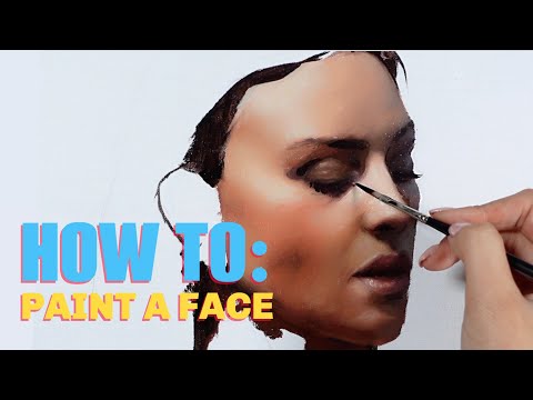 FULL PAINTING PROCESS | paint a portrait with me