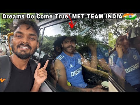 Finally Met Indian🇮🇳Cricket Team's | Jadeja, Kohli, Rohit, Rishabh Pant,Shubman Gill KL Rahul & More