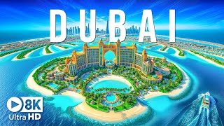 Dubai 8K – World-Class Wonders, Traditional Souks, and Stunning Sunsets | Calming Piano Music