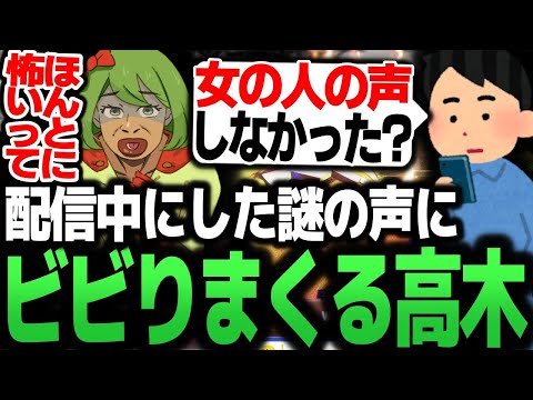 配信中に女性の声が聞こえてしまい焦る高木【スト6 ストリートファイター6 SF6】