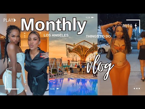 MONTHLY VLOG Scary men and Fun things to do | Los Angeles part 2