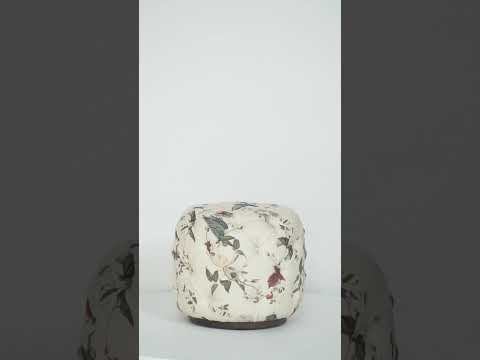 Birmingham Tufted Pouffe || Pouffes & Ottomans Collection || Gulmohar Lane