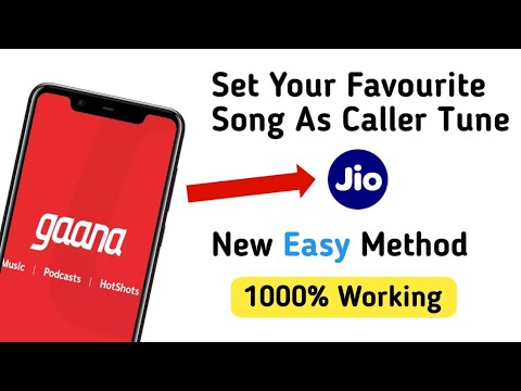 Gaana app se jio caller tune kaise set kare | How To Set Jio Caller Tune From Gaana