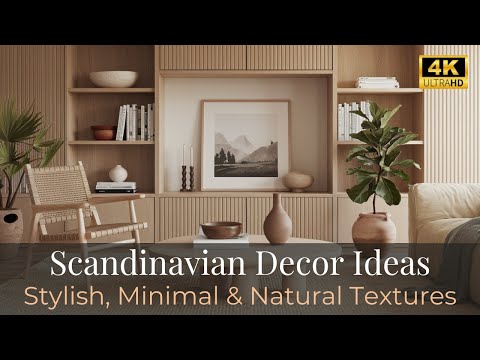 Scandinavian Home Decor | Warm Minimalism, Stylish Design & Natural Textures