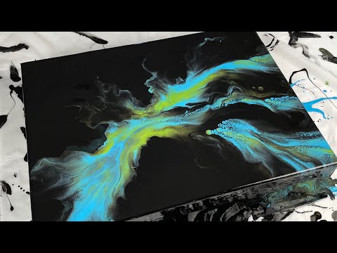 Wispy Dutch Pour | Beginner Dutch Pour with Recipes |  Acrylic Pour Art Therapy